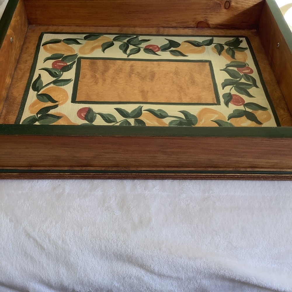 Large Wood Serving Tray - Picture 7 of 7